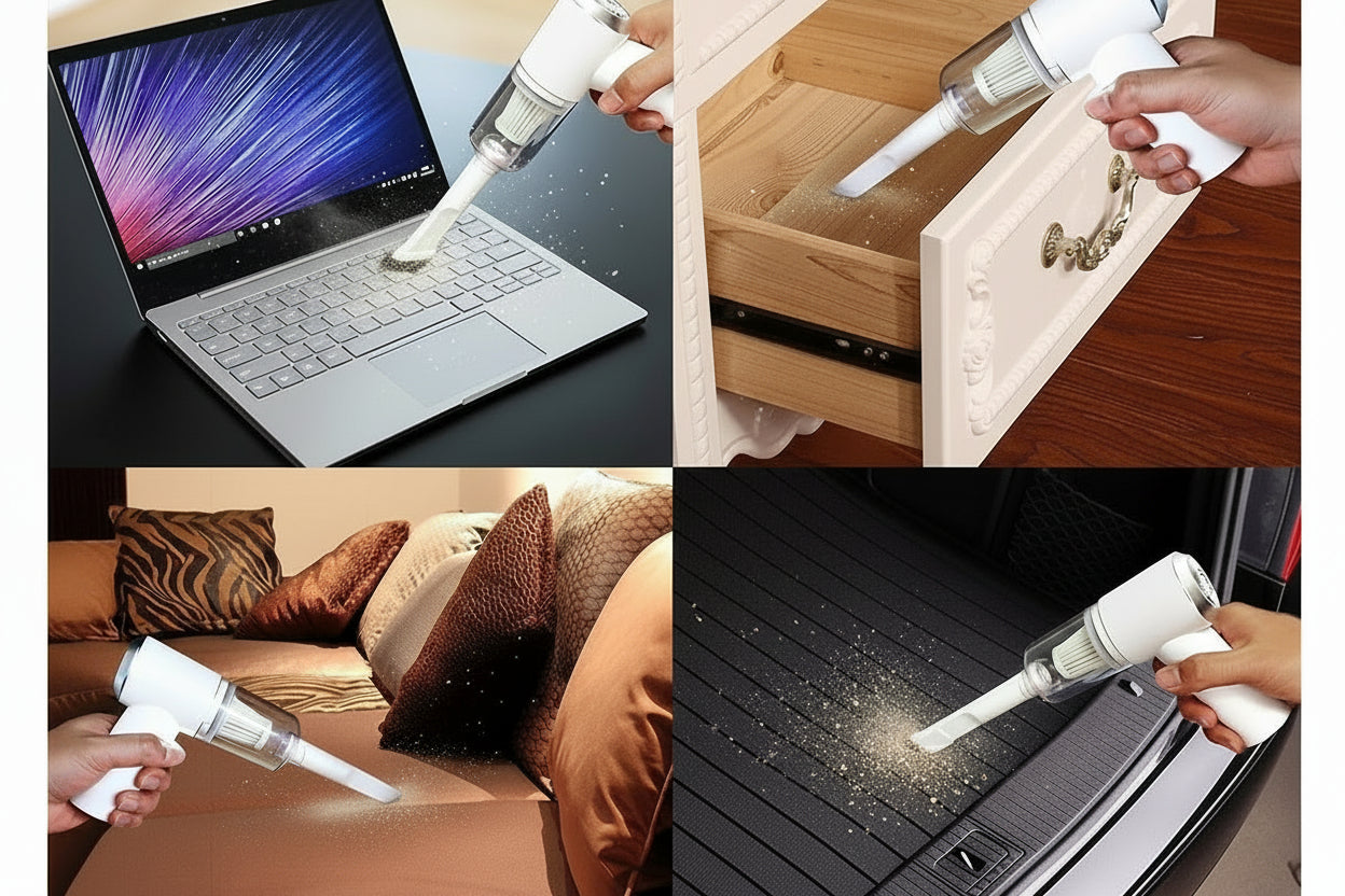 Portable Air Duster Wireless Vacuum Cleaner