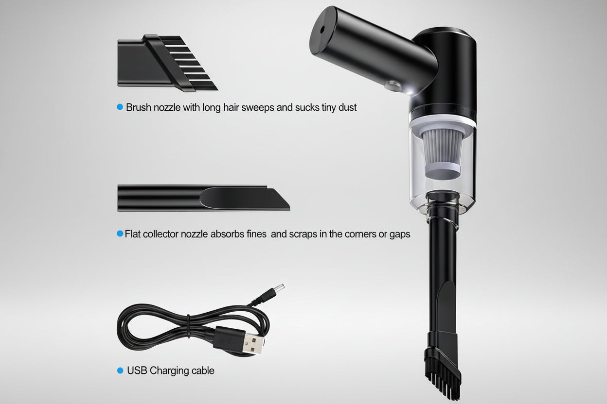 Portable Air Duster Wireless Vacuum Cleaner